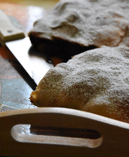 strudel clementine cioccolato