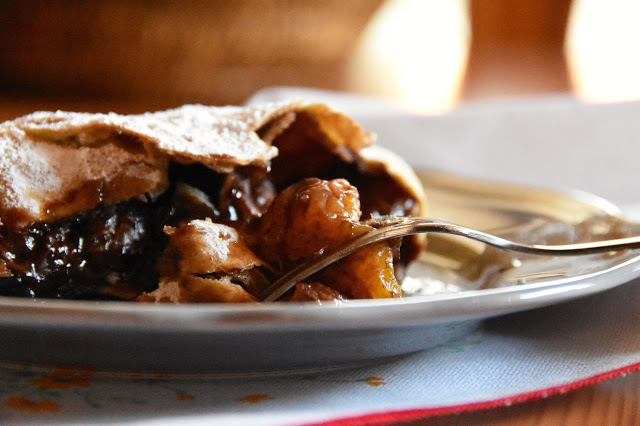 strudel clementine cioccolato