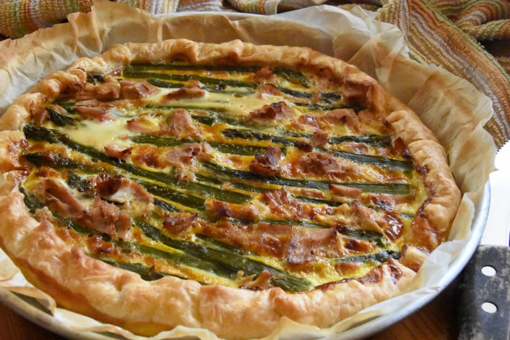 Asparagi e tonno in sfoglia