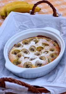 Clafoutis alle banane