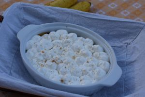 Clafoutis alle banane con ricetta del maestro Santin