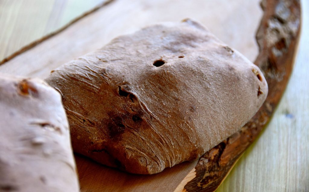 Pane al cioccolato e all'arancia