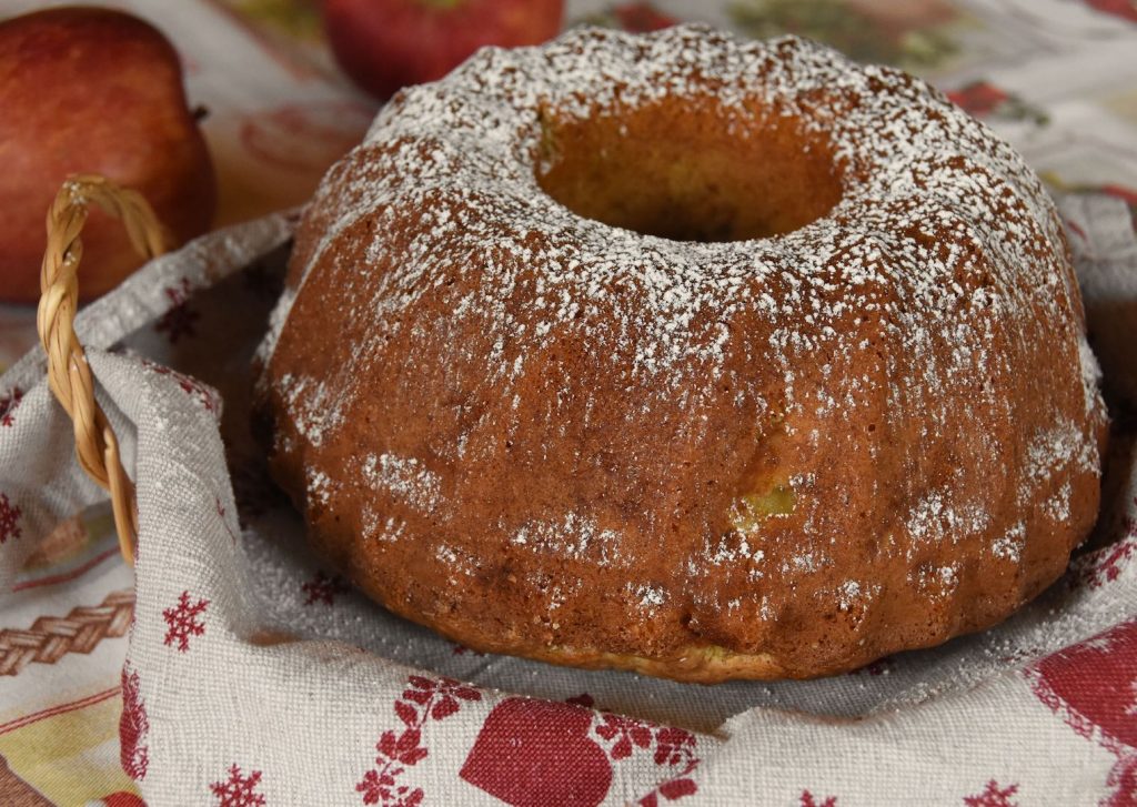 ciambella integrale alle mele