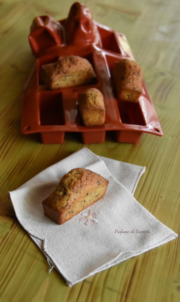 Mini plumcake cocco e cioccolato di Profumo di Broccoli