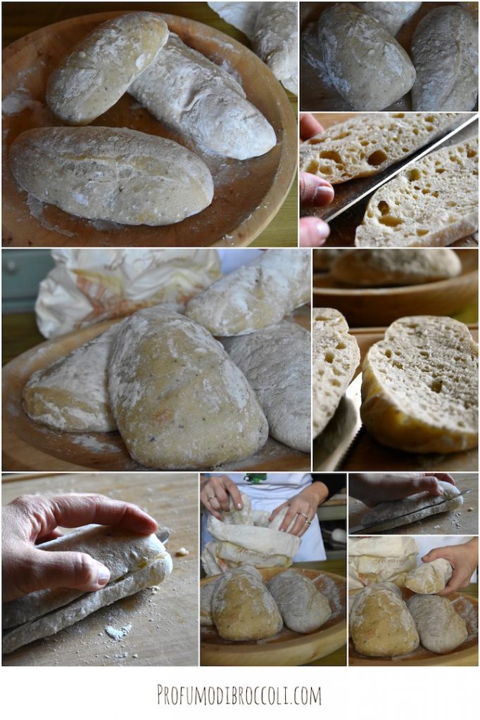 pane con scalogno e origano