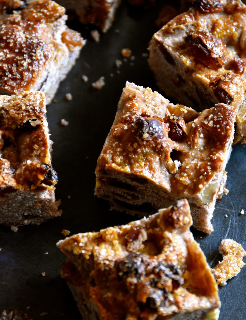 focaccia con farina di castagne