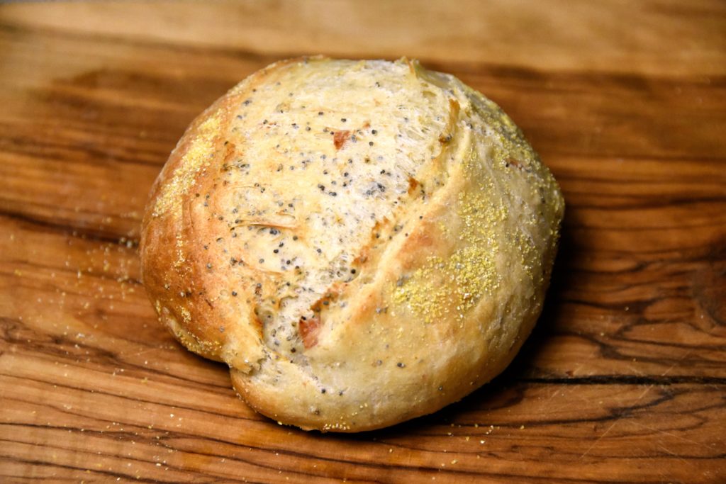 pane pancetta semi papavero