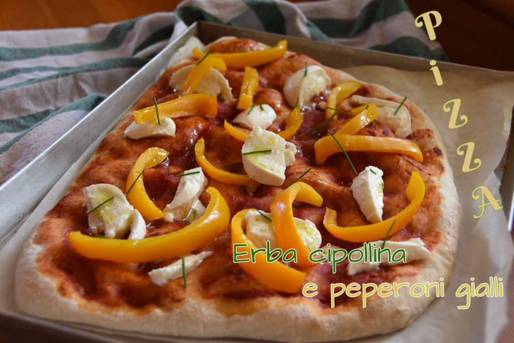 pizza peperoni gialli