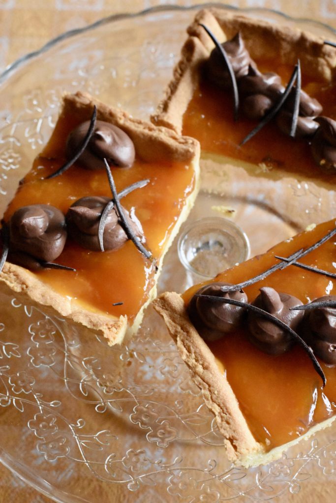 crostata arancia cioccolato