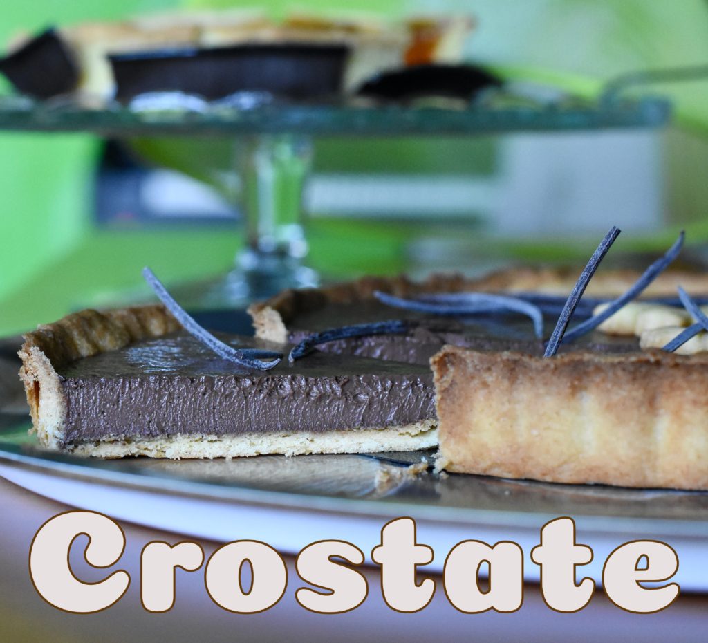 crostata ganache cioccolato