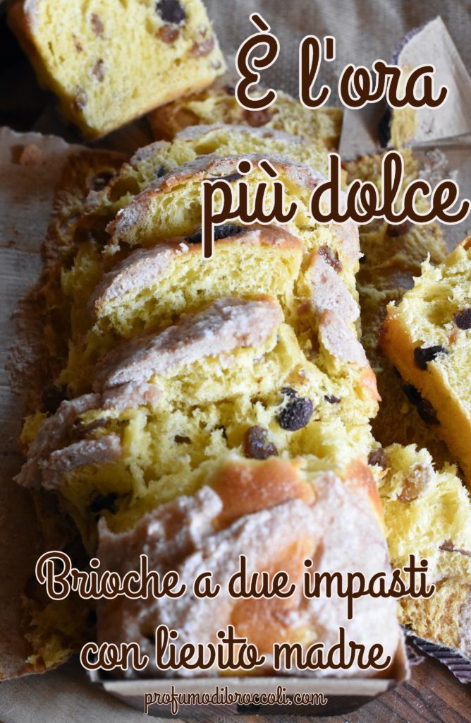 brioche ricetta due impasti