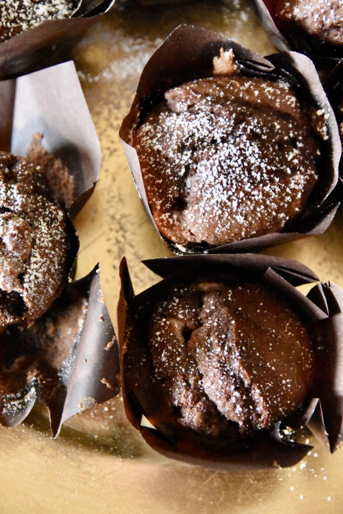 muffin cioccolato rosa