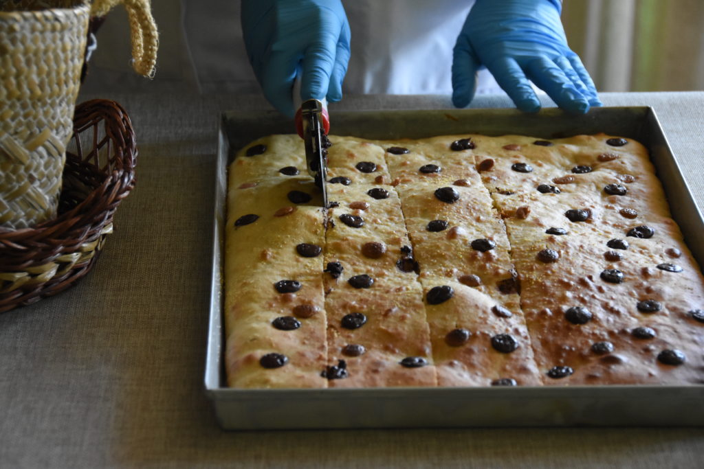 focaccia cioccolato