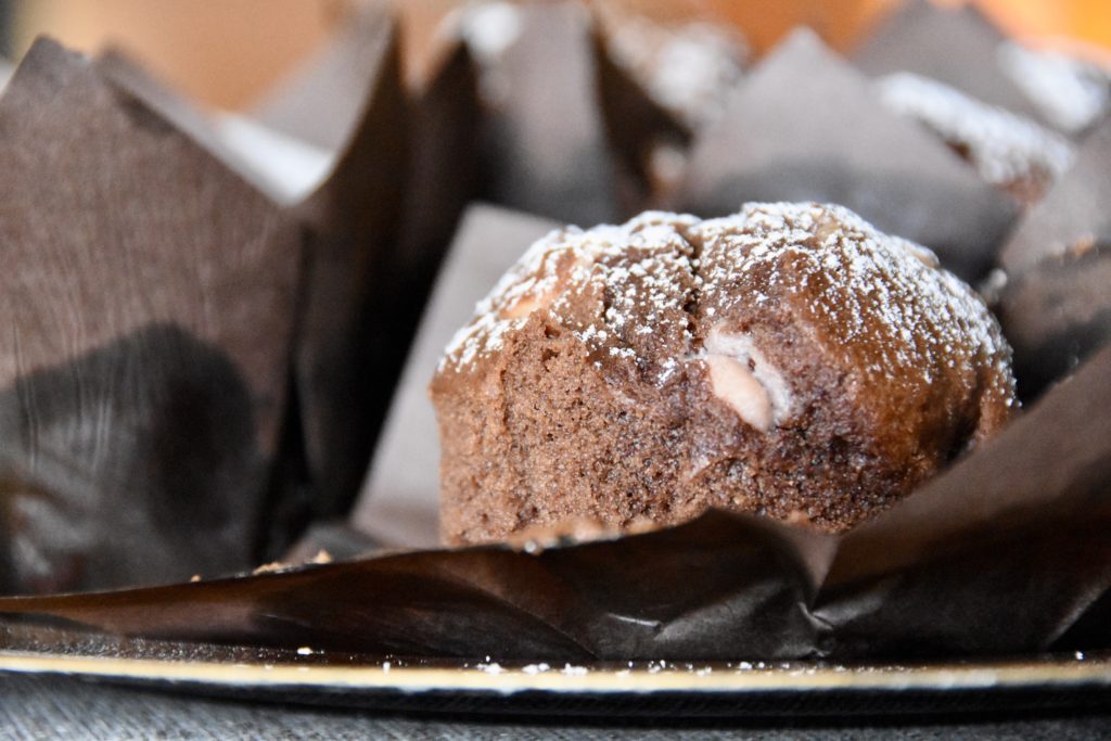 muffin cioccolato rosa