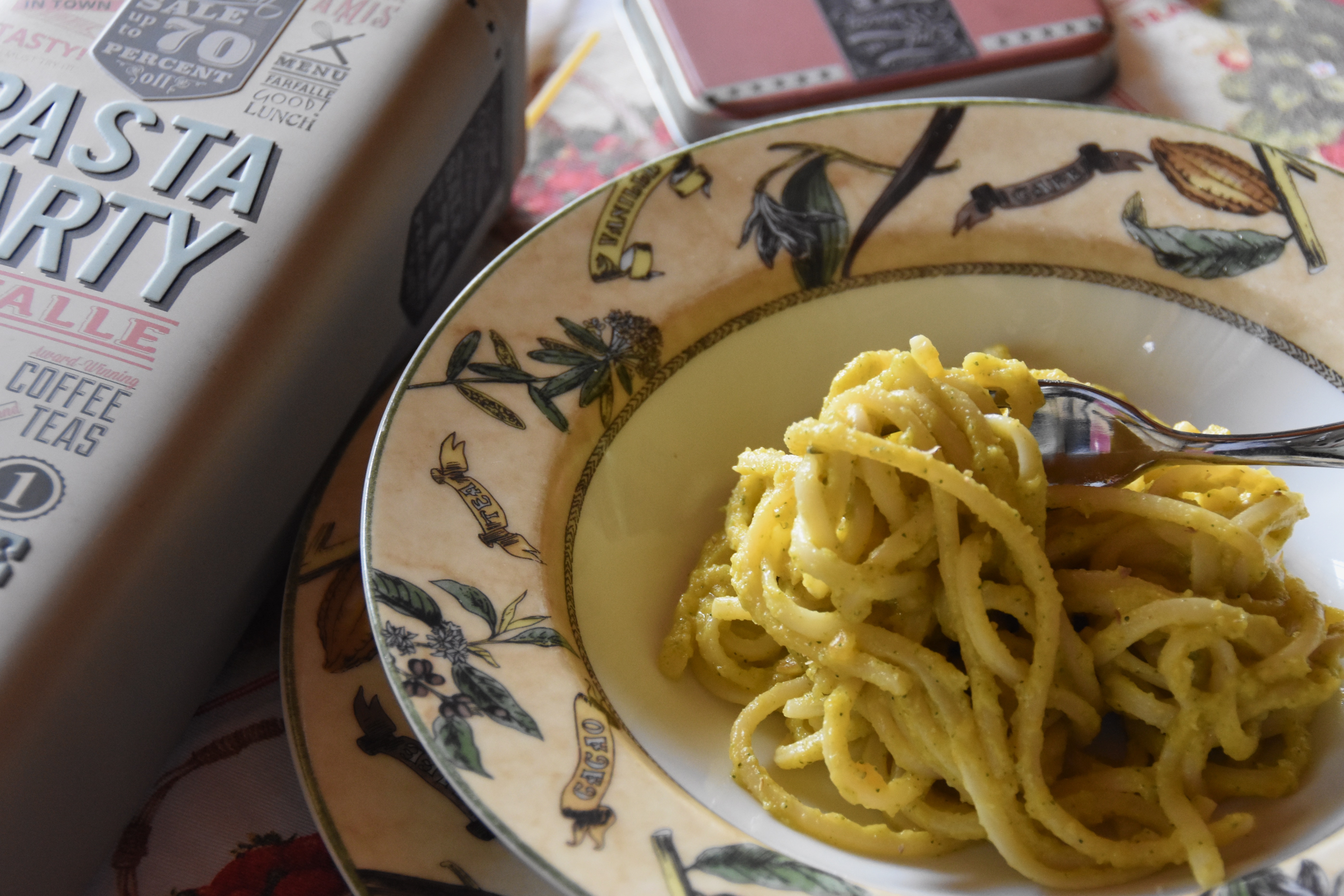 Spaghetti in salsa contadina Profumo di Broccoli