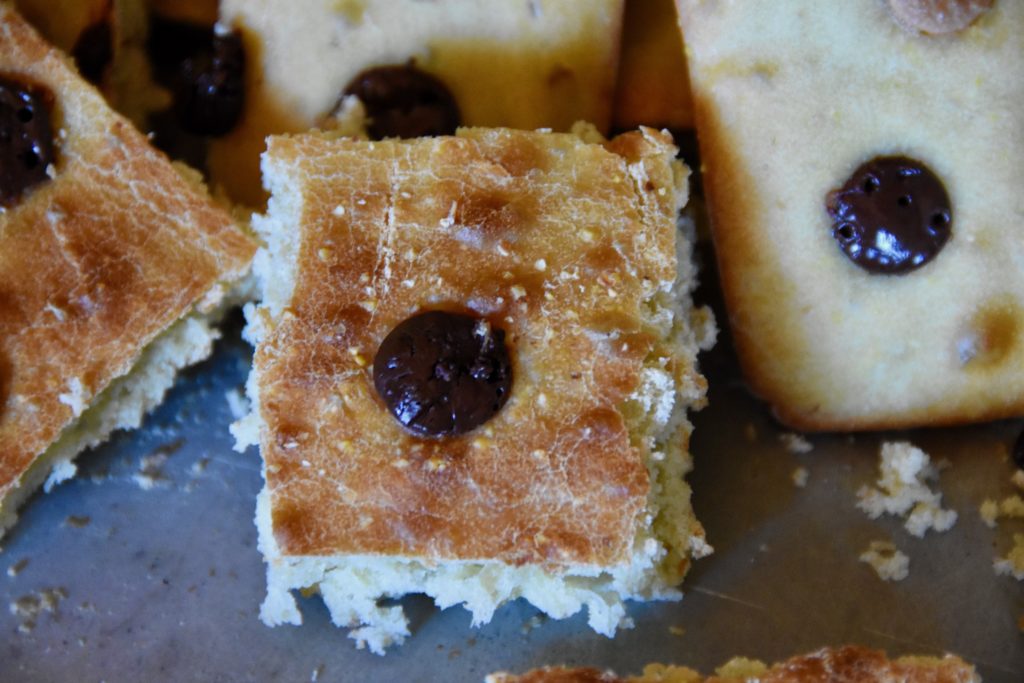 focaccia cioccolato