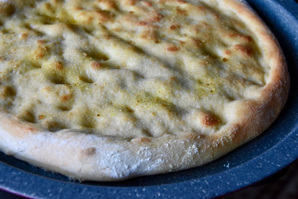 focaccia pizza senza lievito