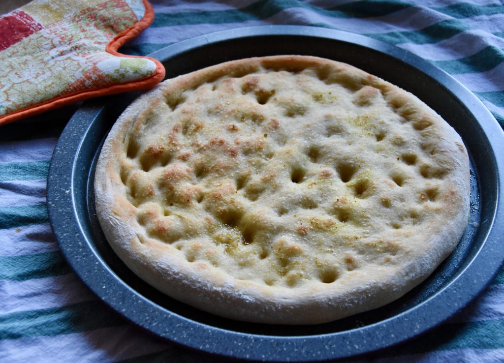 focaccia pizza senza lievito