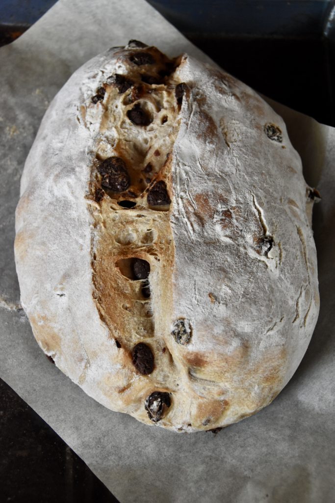 pane cioccolato uvetta