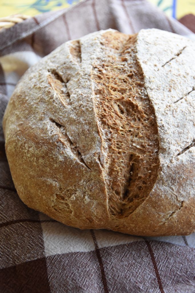 farina integrale pane