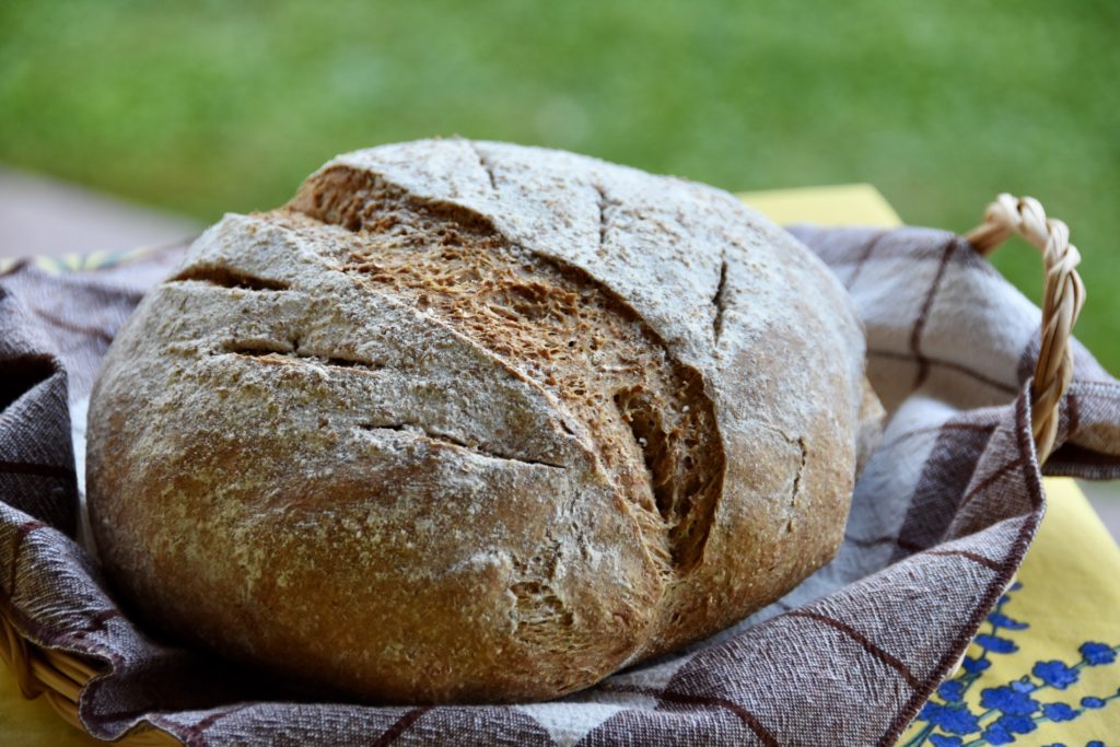 farina integrale pane