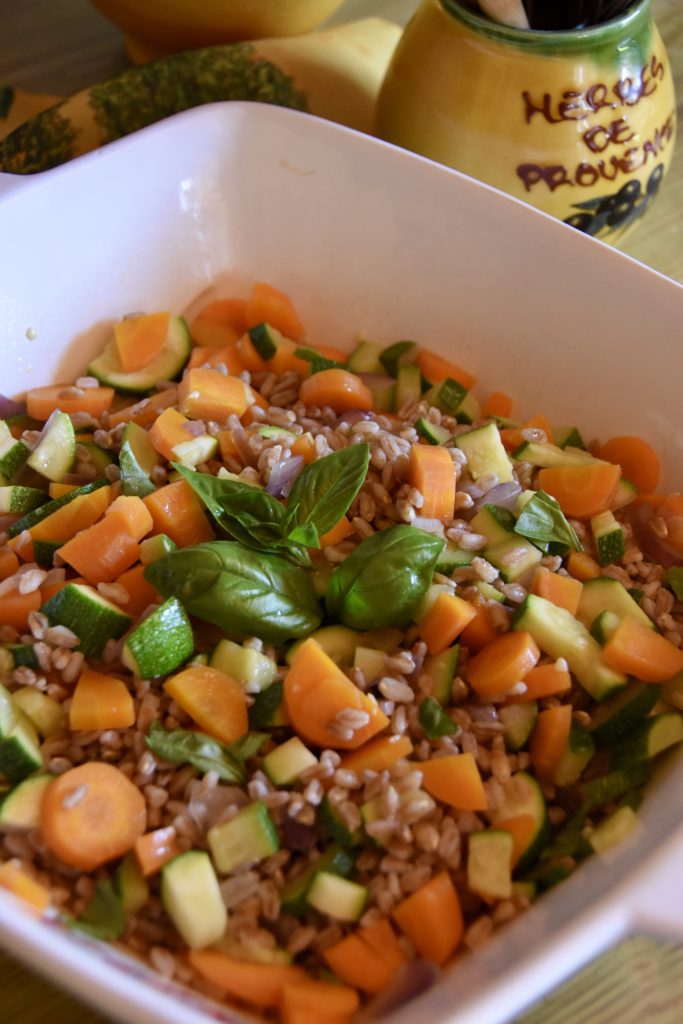 insalata farro verdure