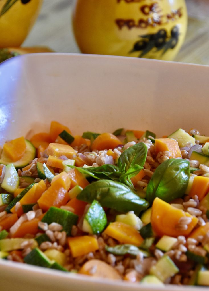 insalata farro verdure