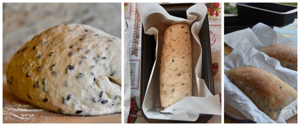 pane Bonci con riso venere