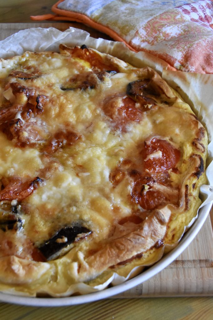 torta salata melanzane pomodori