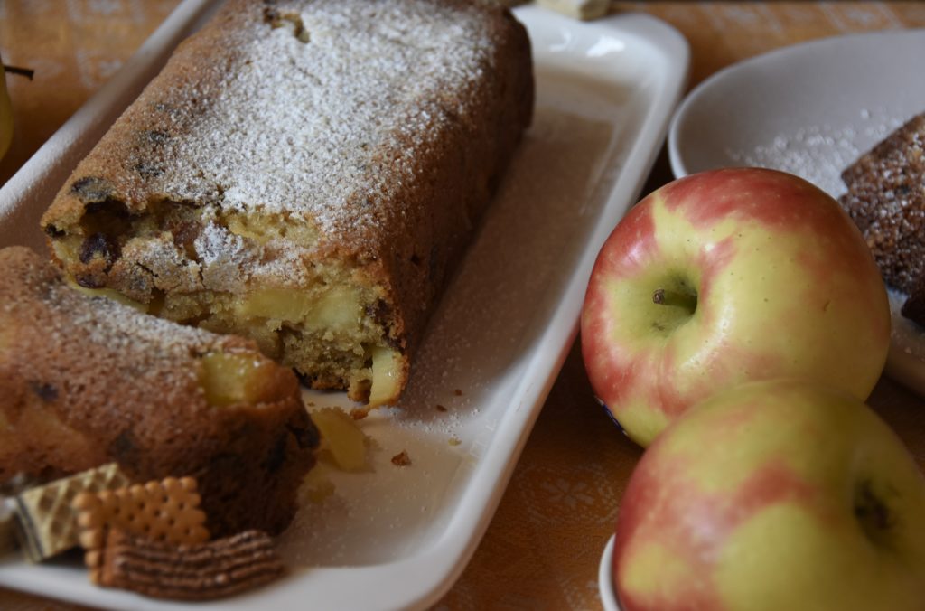 torta mele uvetta segale