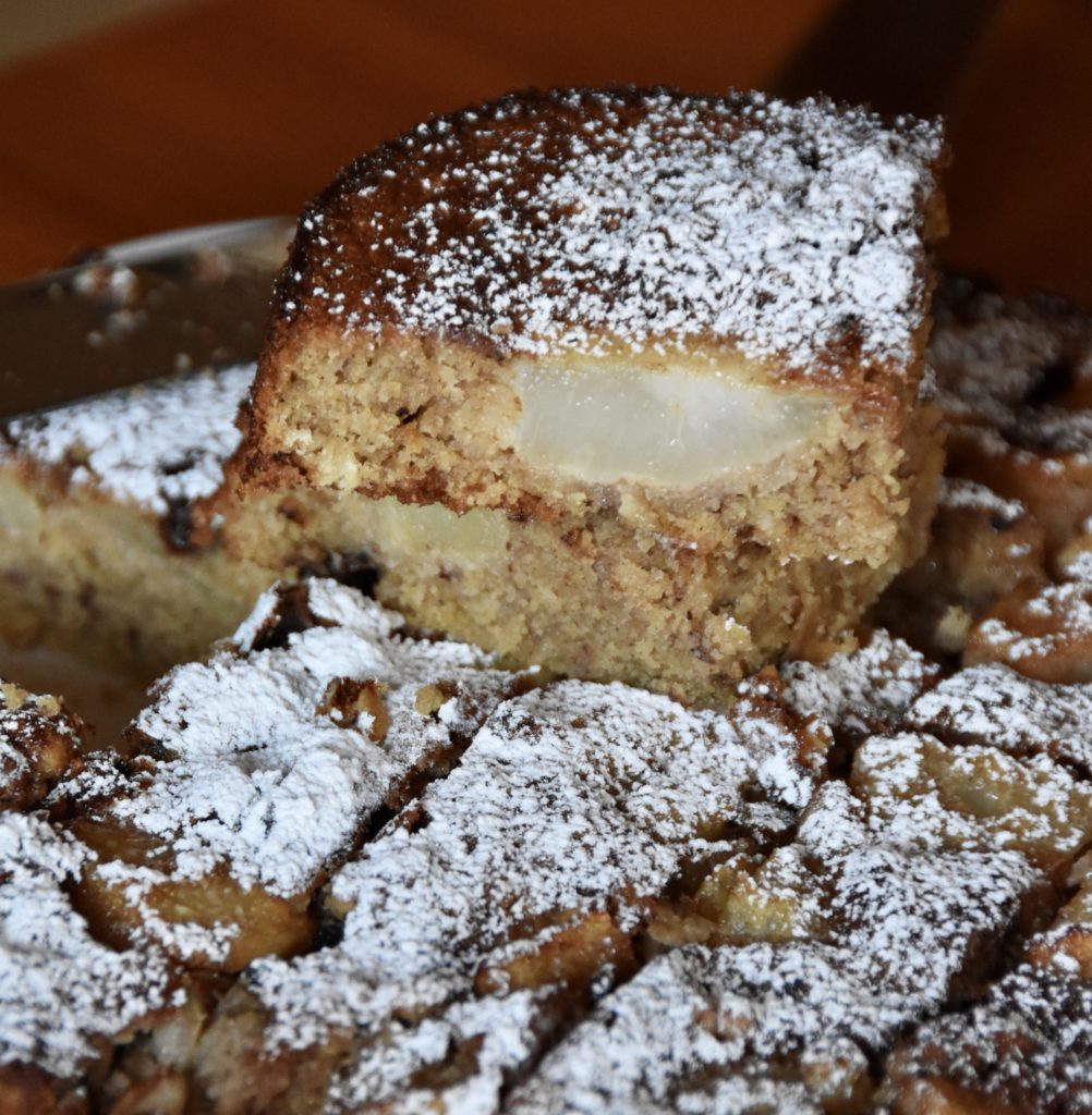 torta mele farina mais