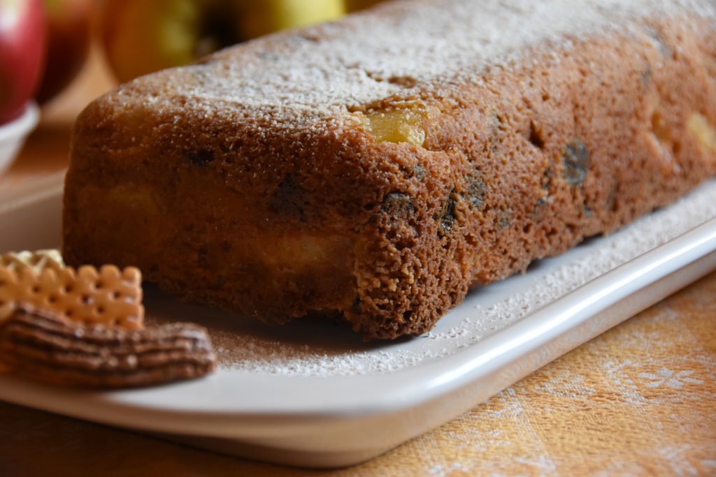 torta mele uvetta segale