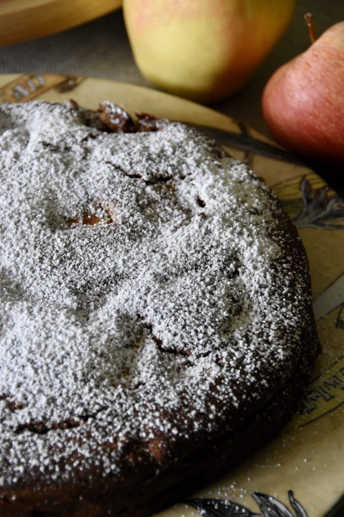 torta castagne mele noci