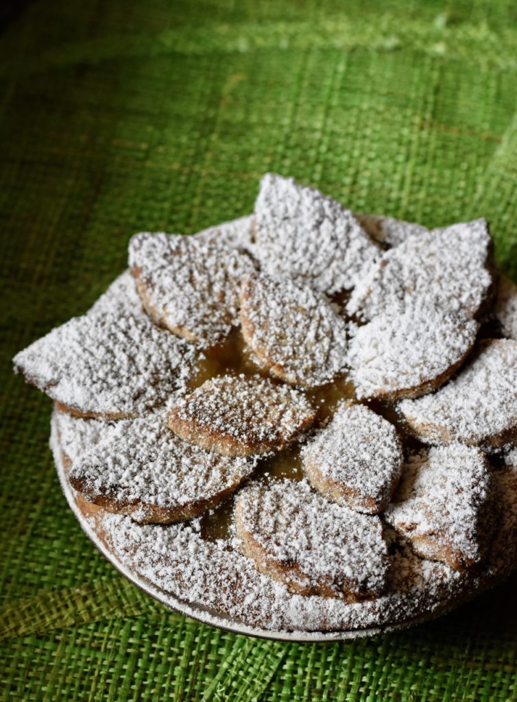 Crostata farina castagne pere