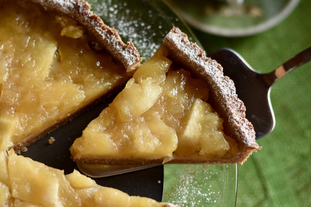 Crostata farina castagne