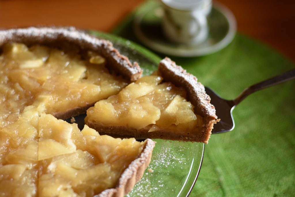 Crostata farina castagne