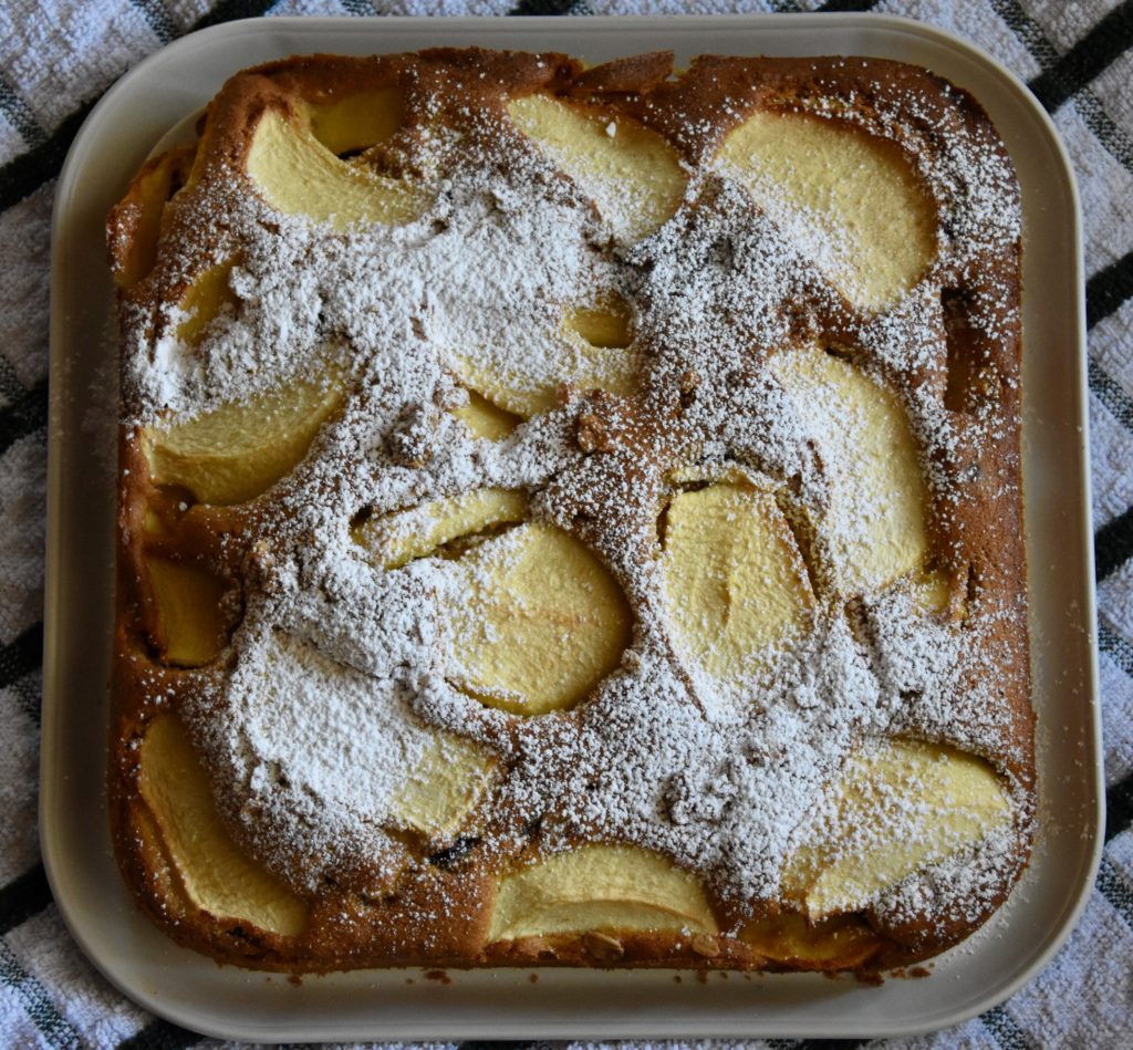 torta mele cioccolato integrale