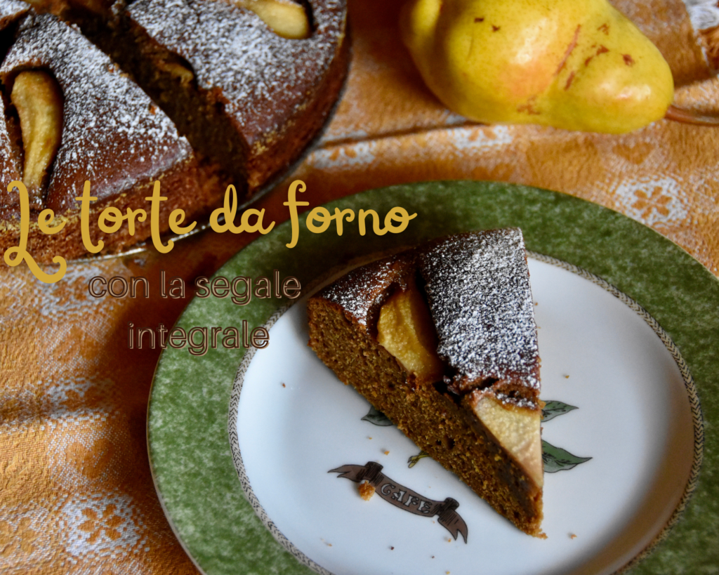 torta segale cioccolato pere