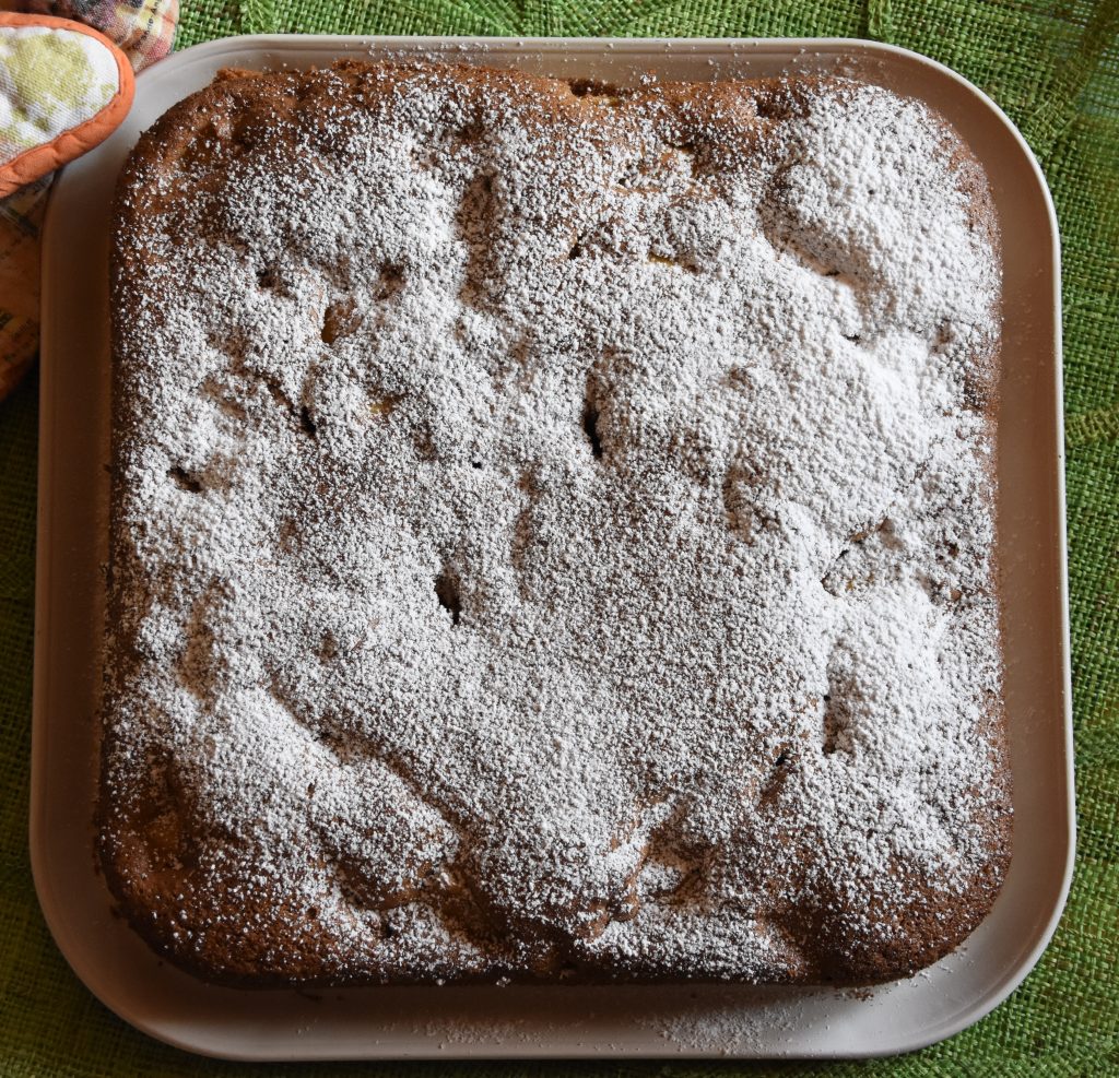 torta integrale castagne mele