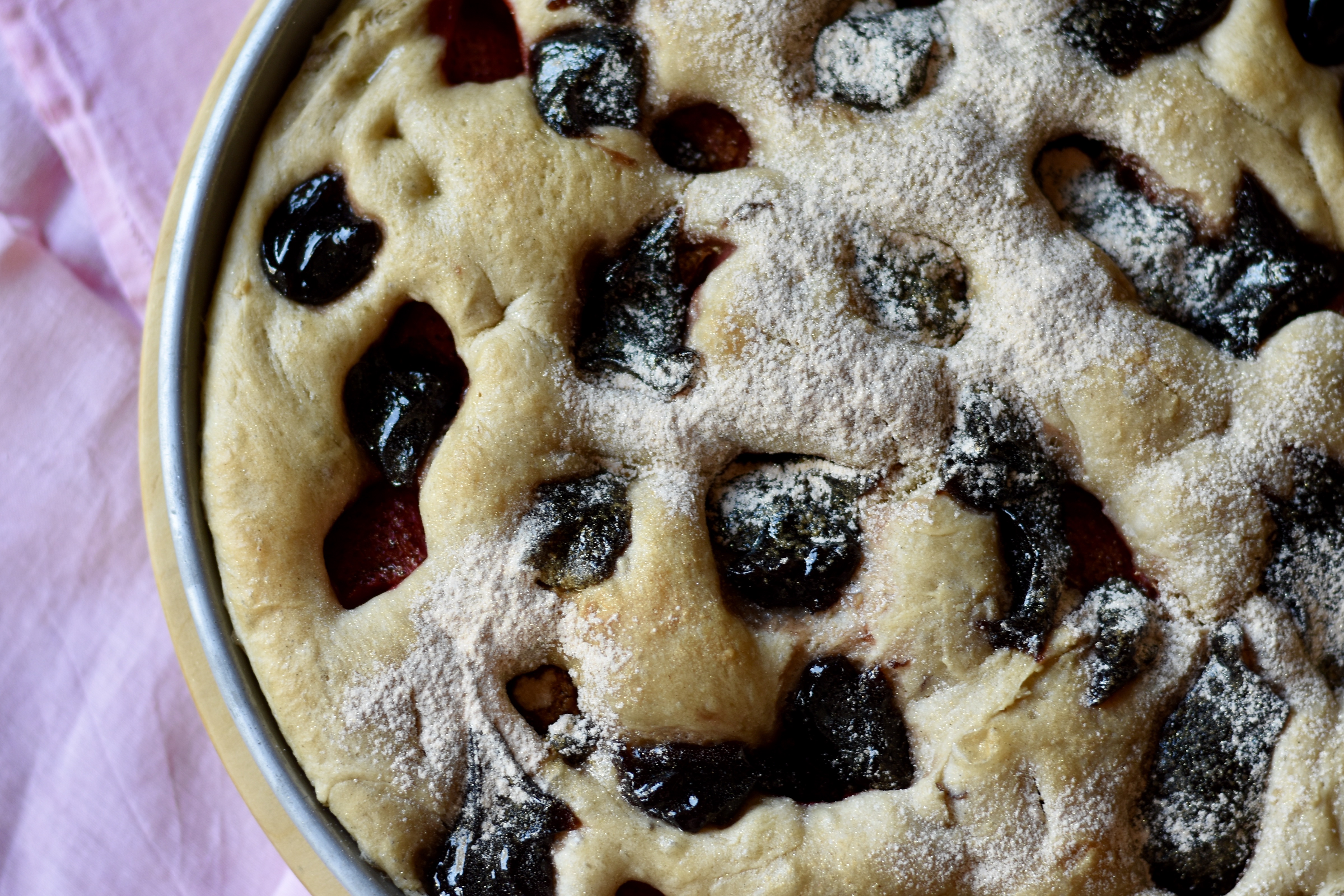 focaccia dolce fragole