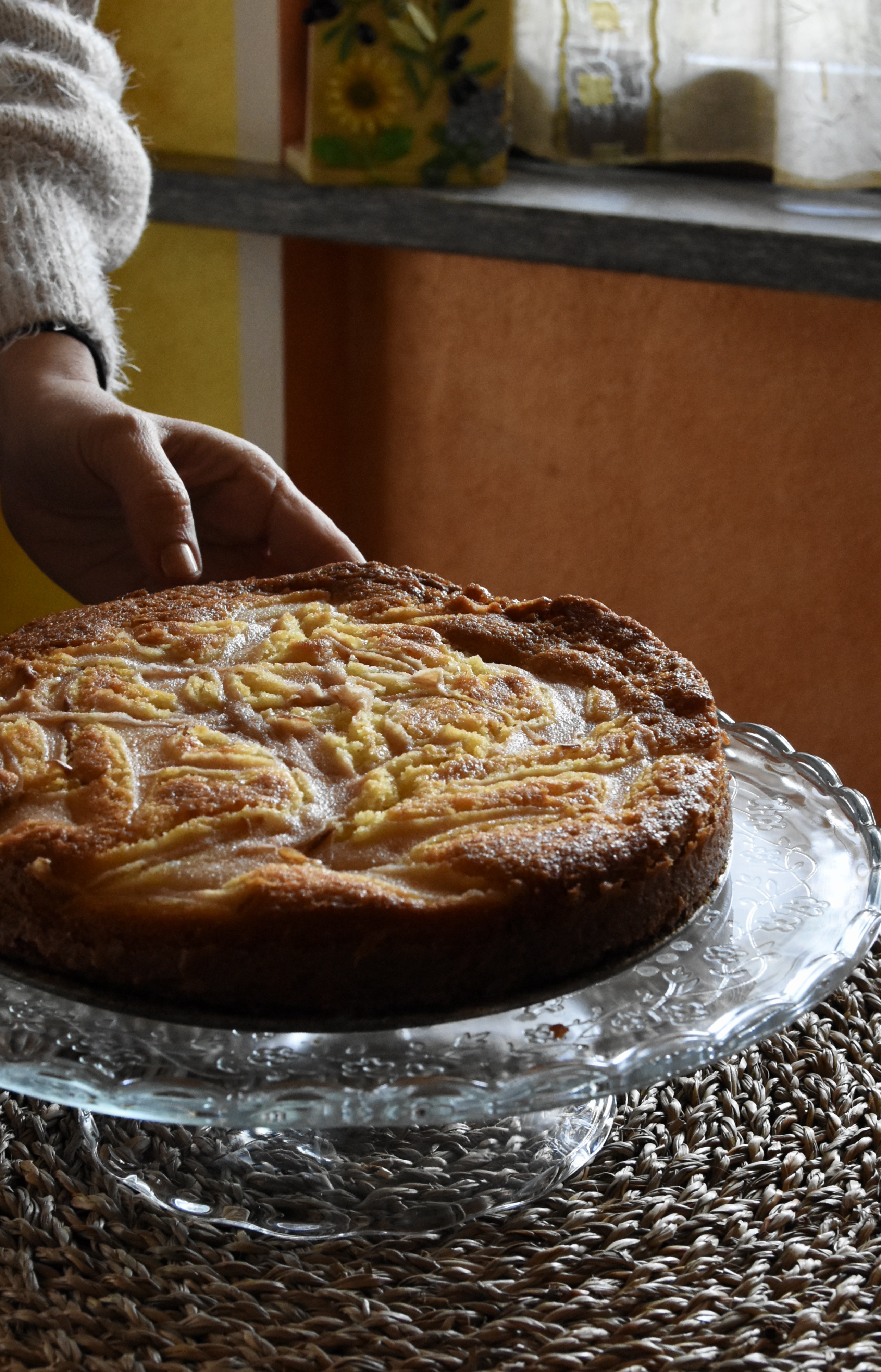 torta semplice pere