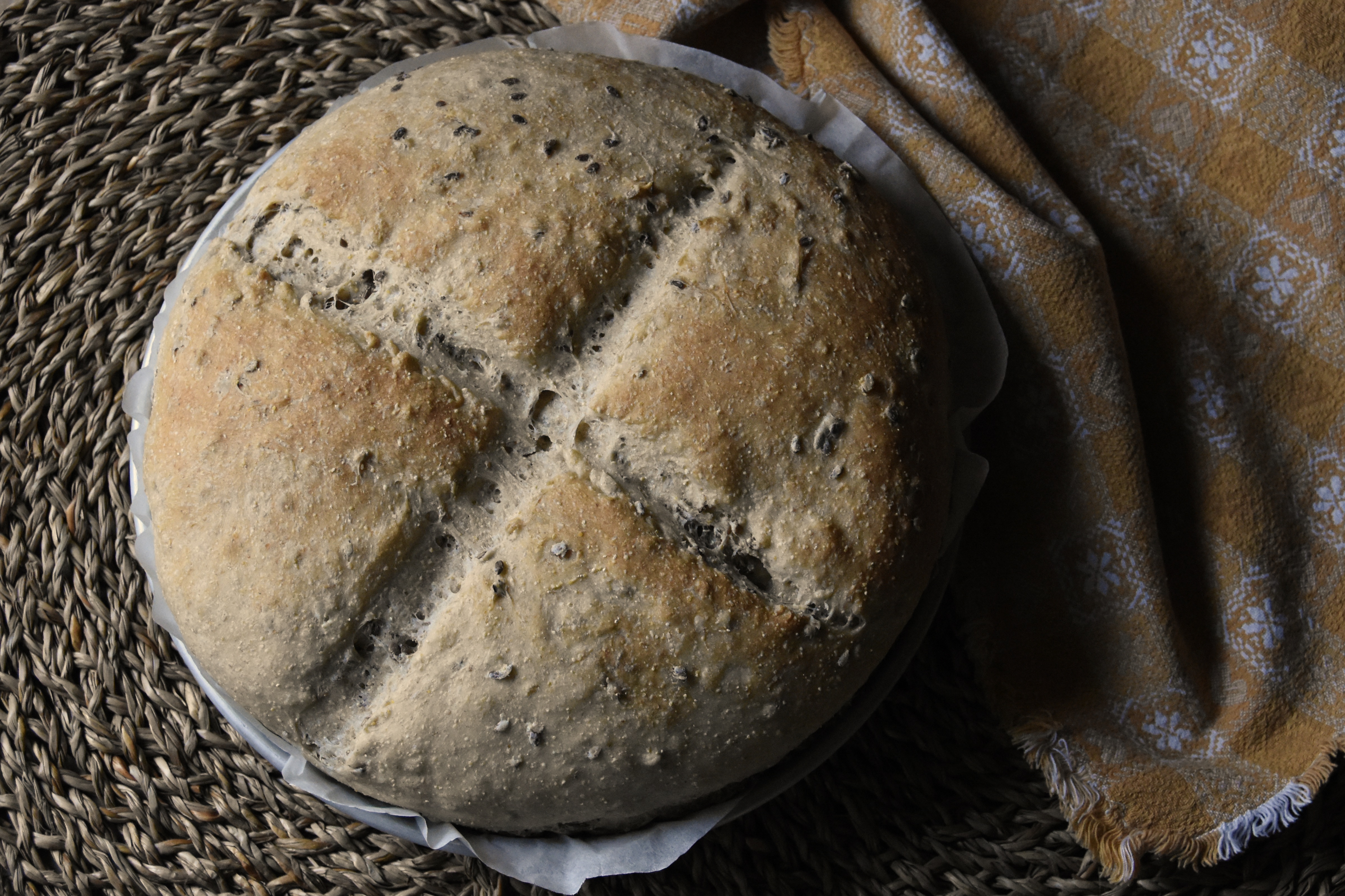 pane cereali marinato