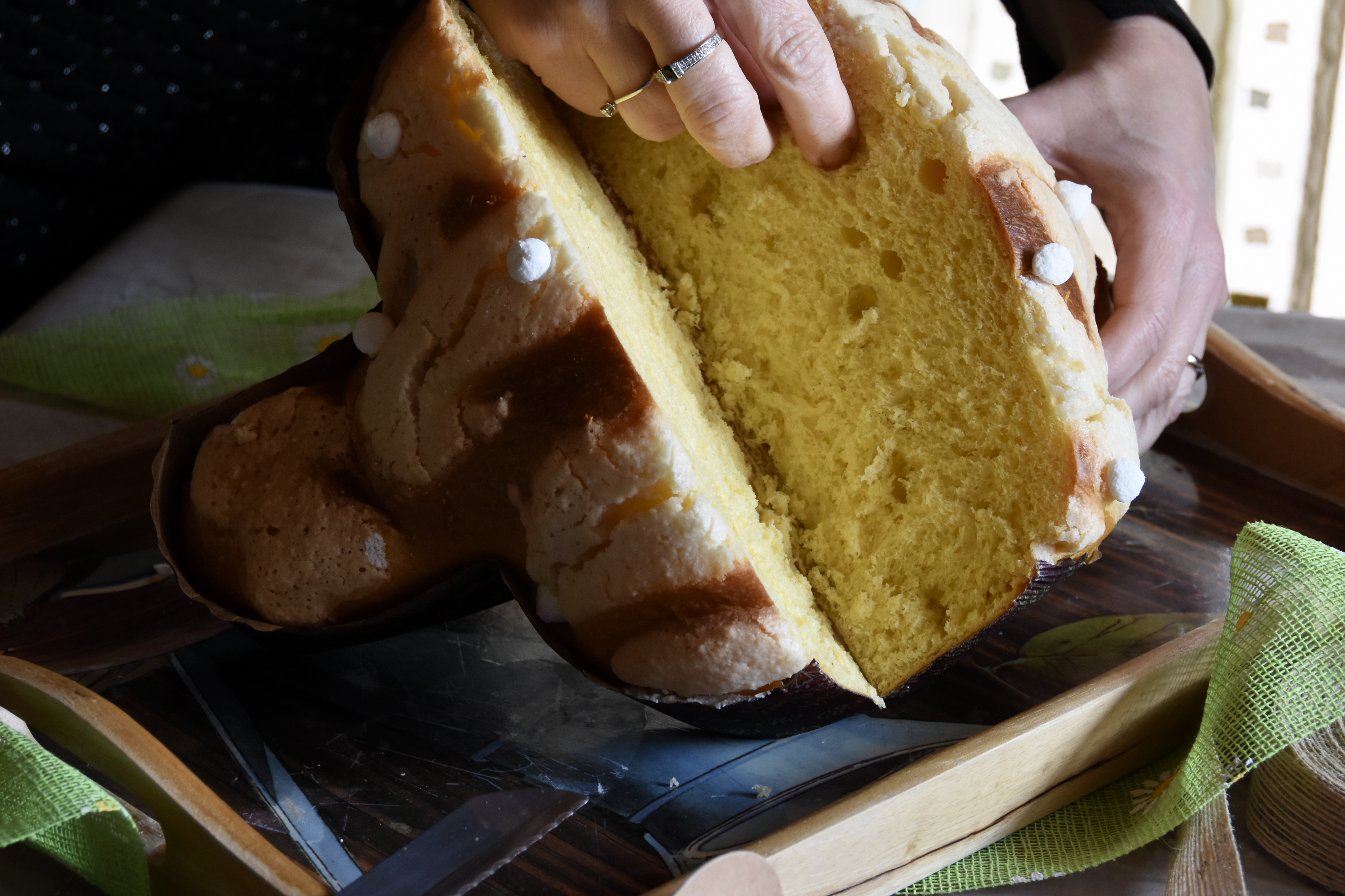 colomba pasquale senza canditi