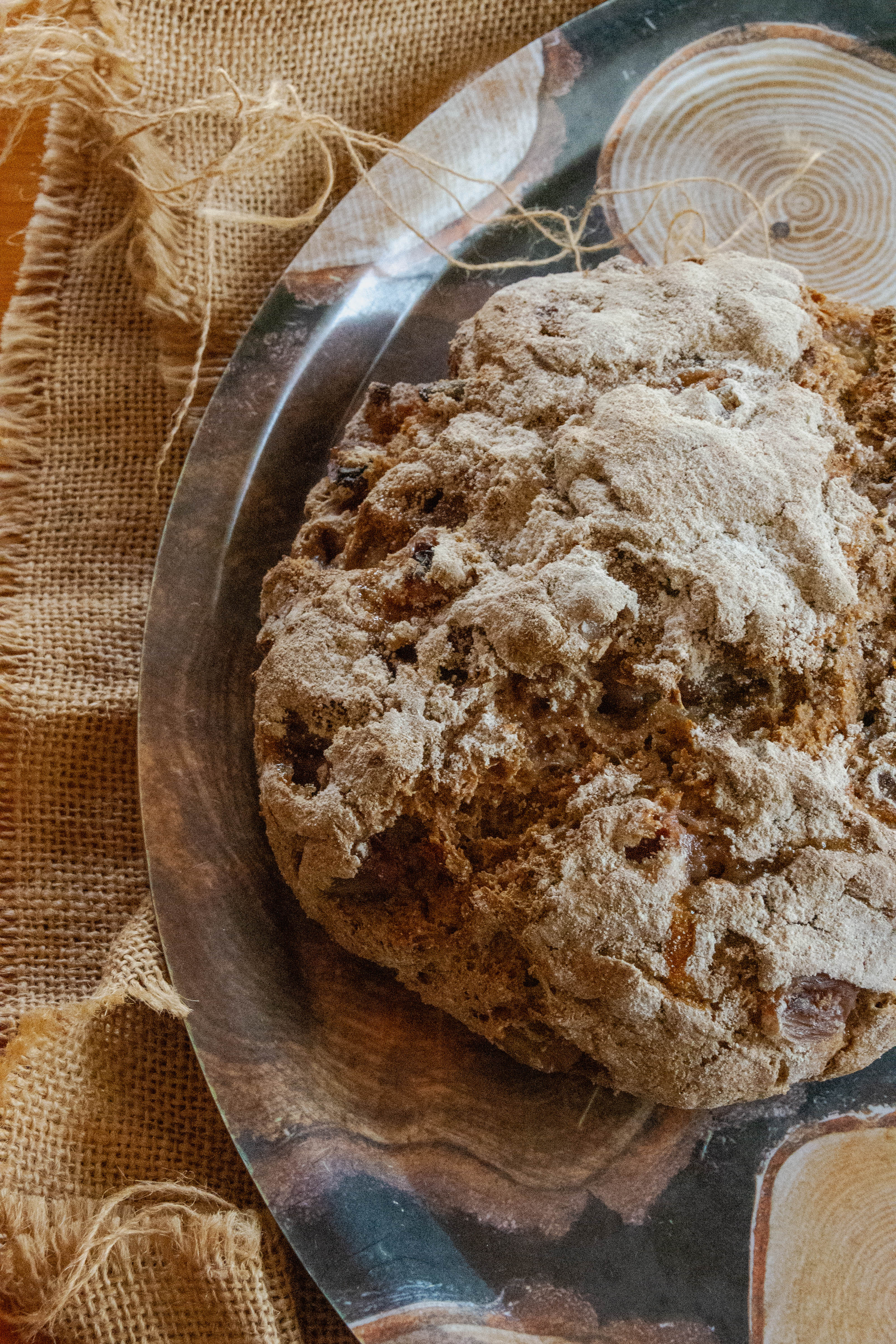 pane segale uva rosa