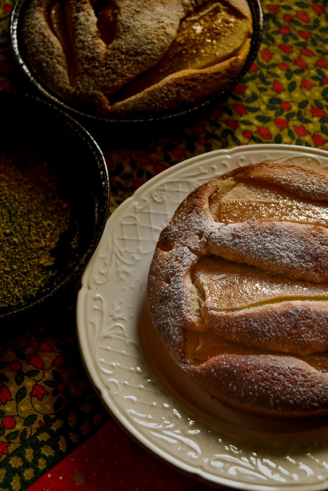 focaccia dolce pere burro montato