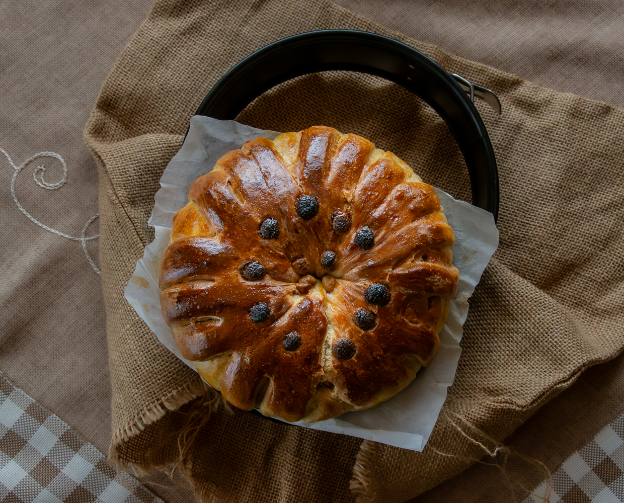 pandolce integrale arrotolato