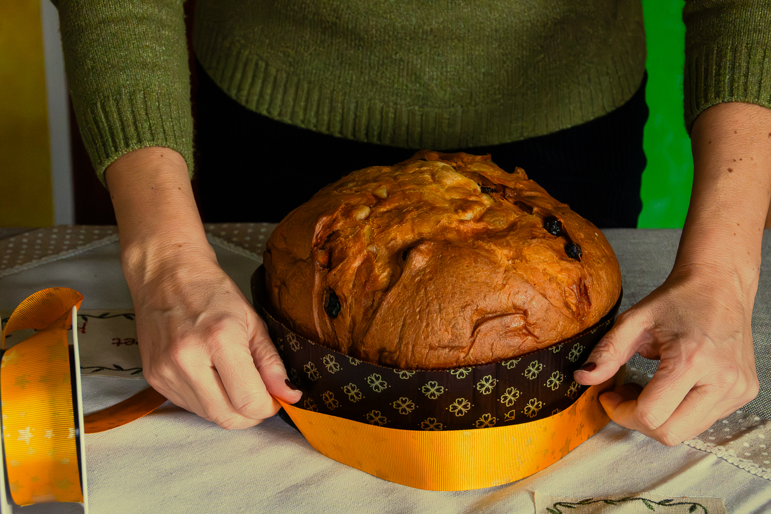 panettone classico a tre impasti