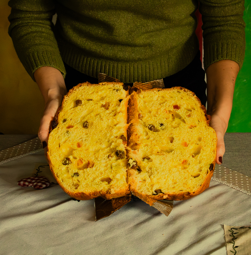 panettone classico a tre impasti