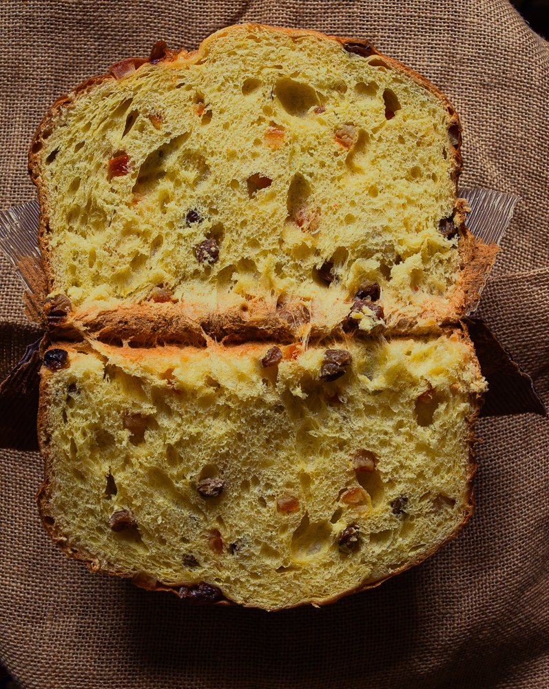 panettone classico a tre impasti