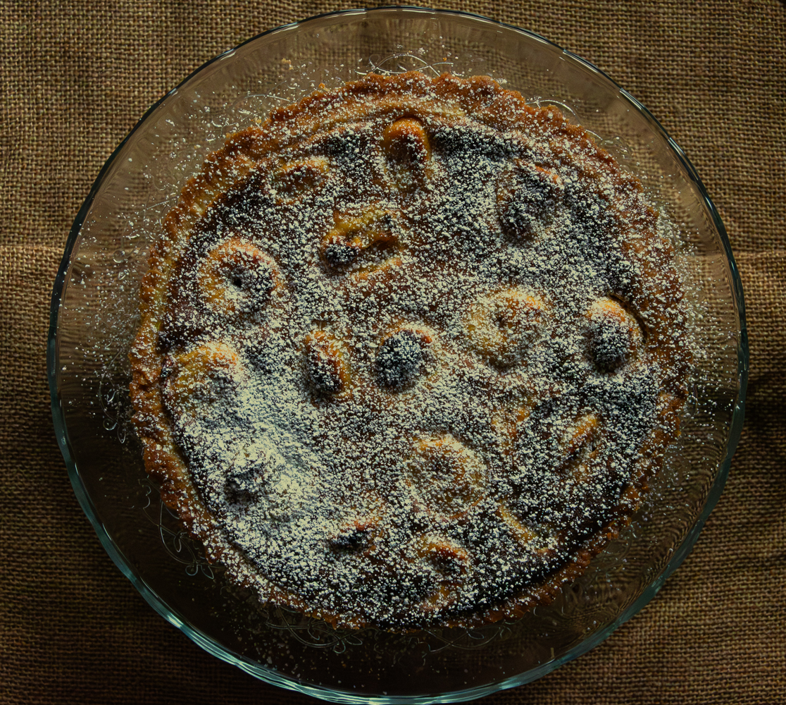 torta crema passito e fichi